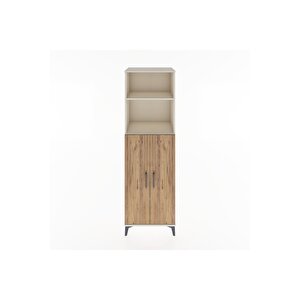 Hyperion Dolap 4 Raflı 2 Kapaklı 60x44x195 Aytaşı-çam