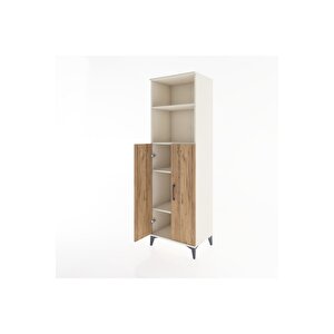 Hyperion Dolap 4 Raflı 2 Kapaklı 60x44x195 Aytaşı-çam