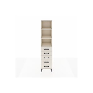 Hyperion Dolap 3 Raflı 5 Çekmeceli 44x44x195 Aytaşı-aytaşı