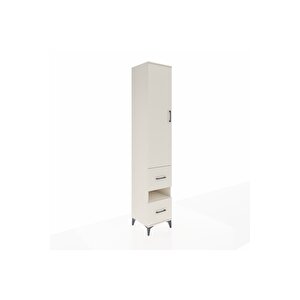 Hyperion Dolap 3 Raflı 2 Çekmeceli Tek Askılı 44x44x243 Aytaşı-aytaşı