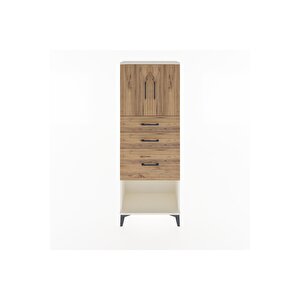 Arges Dolap 2 Raflı 3 Çekmeceli 2 Kapaklı 60x30x163 Aytaşı-çam