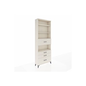Arges Dolap 4 Raflı 4 Çekmeceli 88x30x243 Aytaşı-aytaşı