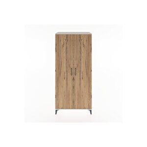 Hyperion Dolap 5 Raflı 2 Kapaklı 88x44x195 Aytaşı-çam