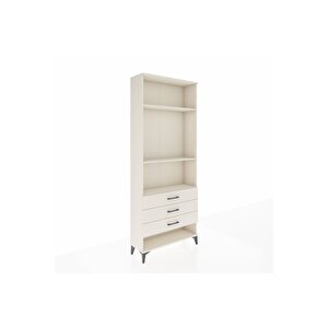 Arges Dolap 3 Raflı 3 Çekmeceli 88x30x221 Aytaşı-aytaşı
