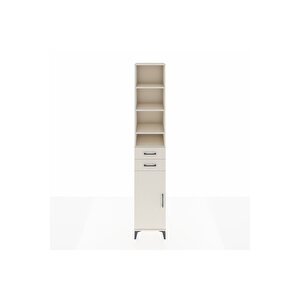 Hyperion Dolap 5 Raflı 2 Çekmeceli Tek Kapaklı 44x44x243 Aytaşı-aytaşı