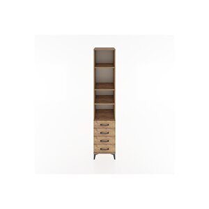 Hyperion Dolap 4 Raflı 4 Çekmeceli 44x44x221 Çam-çam