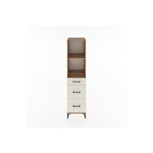 Hyperion Dolap 2 Raflı 3 Çekmeceli 44x44x182 Çam-aytaşı