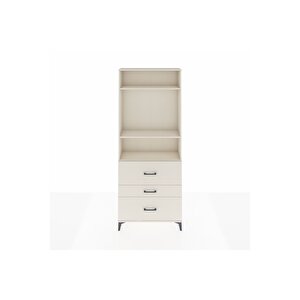 Arges Dolap 3 Raflı 3 Çekmeceli 88x30x221 Aytaşı-aytaşı