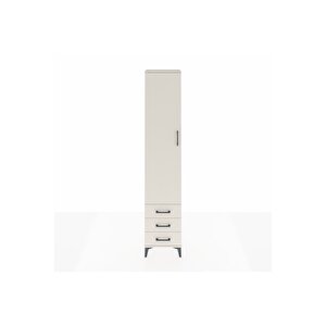 Arges Dolap 4 Raflı 3 Çekmeceli Tek Kapaklı 44x30x221 Aytaşı-aytaşı