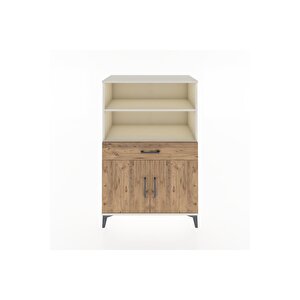 Hyperion Dolap 3 Raflı Tek Çekmeceli 2 Kapaklı 88x44x134 Aytaşı-çam