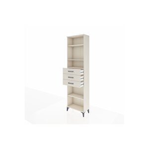 Arges Dolap 4 Raflı 3 Çekmeceli 60x30x221 Aytaşı-aytaşı