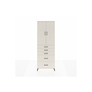 Arges Dolap 3 Raflı 5 Çekmeceli 2 Kapaklı 88x30x243 Aytaşı-aytaşı
