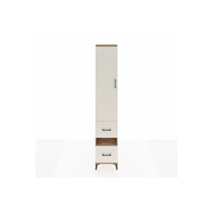 Hyperion Dolap 5 Raflı 2 Çekmeceli Tek Kapaklı 44x44x243 Çam-aytaşı