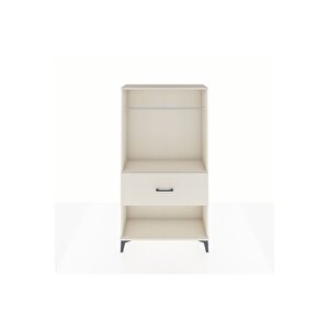 Arges Dolap Tek Raflı Tek Çekmeceli Tek Askılı 88x30x163 Aytaşı-aytaşı