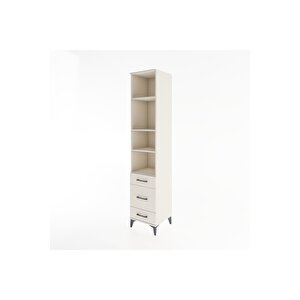 Hyperion Dolap 4 Raflı 3 Çekmeceli 44x44x221 Aytaşı-aytaşı