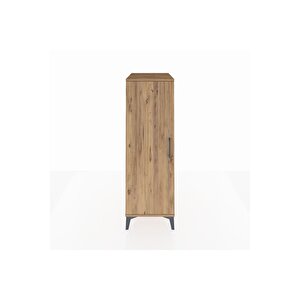 Kronos Dolap 2 Raflı Tek Kapaklı 44x59x134 Çam-çam