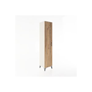 Hyperion Dolap 2 Raflı Tek Kapaklı Tek Askılı 44x44x221 Aytaşı-çam