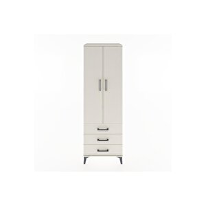 Hyperion Dolap 2 Raflı 3 Çekmeceli 2 Kapaklı 60x44x182 Aytaşı-aytaşı