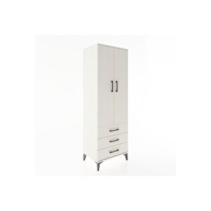 Hyperion Dolap 2 Raflı 3 Çekmeceli 2 Kapaklı 60x44x182 Aytaşı-aytaşı