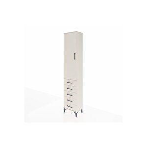 Arges Dolap 2 Raflı 5 Çekmeceli Tek Askılı 44x30x221 Aytaşı-aytaşı