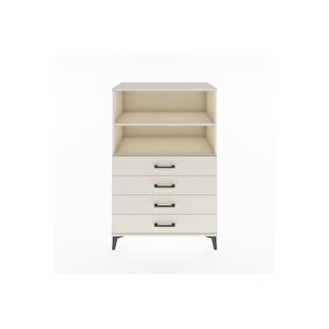 Hyperion Dolap 2 Raflı 4 Çekmeceli 88x44x134 Aytaşı-aytaşı