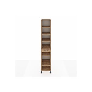 Hyperion Dolap 6 Raflı Tek Çekmeceli 44x44x243 Çam-çam