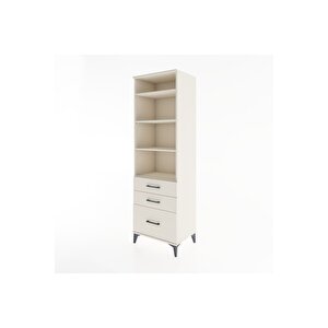 Hyperion Dolap 4 Raflı 3 Çekmeceli 60x44x195 Aytaşı-aytaşı