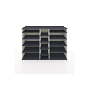 Kronos Dolap 11 Raflı  220x59x163 Aytaşı-antrasit