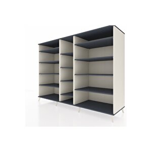 Kronos Dolap 11 Raflı  220x59x163 Aytaşı-antrasit