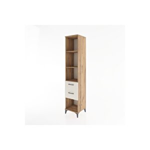 Hyperion Dolap 3 Raflı 2 Çekmeceli 44x44x221 Çam-aytaşı
