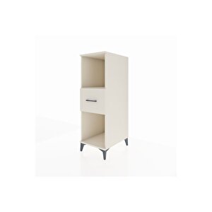 Kronos Dolap Tek Raflı Tek Çekmeceli 44x59x134 Aytaşı-aytaşı
