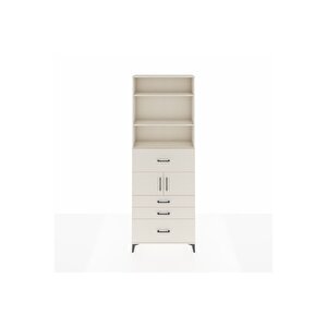 Arges Dolap 4 Raflı 4 Çekmeceli 2 Kapaklı 88x30x243 Aytaşı-aytaşı