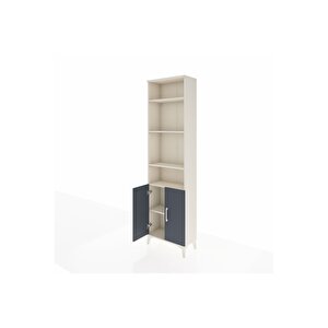 Arges Dolap 5 Raflı 2 Kapaklı 60x30x221 Aytaşı-antrasit