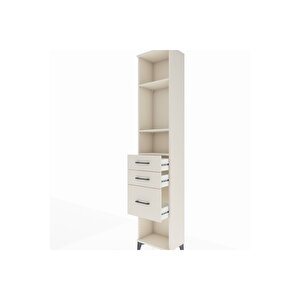 Arges Dolap 3 Raflı 3 Çekmeceli 44x30x221 Aytaşı-aytaşı