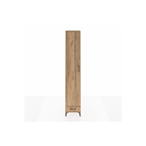 Hyperion Dolap 6 Raflı Tek Çekmeceli Tek Kapaklı 44x44x243 Çam-çam