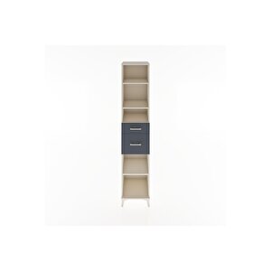 Hyperion Dolap 4 Raflı 2 Çekmeceli 44x44x221 Aytaşı-antrasit