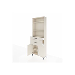 Arges Dolap 4 Raflı 2 Çekmeceli 2 Kapaklı 88x30x243 Aytaşı-aytaşı
