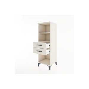 Hyperion Dolap 2 Raflı 2 Çekmeceli 44x44x134 Aytaşı-aytaşı