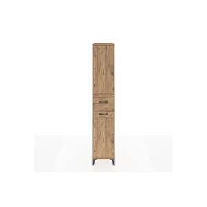 Hyperion Dolap 4 Raflı 2 Çekmeceli 2 Kapaklı 44x44x243 Çam-çam