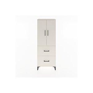 Arges Dolap 3 Raflı 2 Çekmeceli 2 Kapaklı 60x30x163 Aytaşı-aytaşı