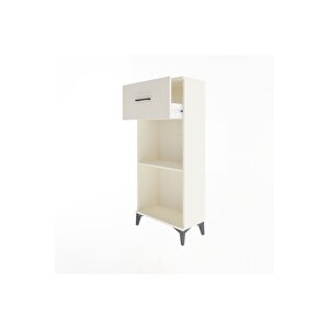 Arges Dolap Tek Raflı Tek Çekmeceli 60x30x134 Aytaşı-aytaşı