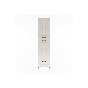 Hyperion Dolap 5 Raflı 4 Çekmeceli 4 Kapaklı 60x44x243 Aytaşı-aytaşı