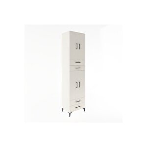 Hyperion Dolap 5 Raflı 4 Çekmeceli 4 Kapaklı 60x44x243 Aytaşı-aytaşı