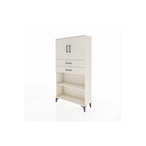 Arges Dolap 3 Raflı 2 Çekmeceli 2 Kapaklı 88x30x163 Aytaşı-aytaşı