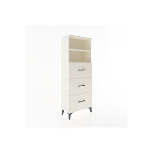 Arges Dolap 2 Raflı 3 Çekmeceli 60x30x163 Aytaşı-aytaşı