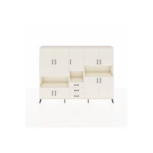 Arges Dolap 13 Raflı 3 Çekmeceli 9 Kapaklı 220x30x163 Aytaşı-aytaşı