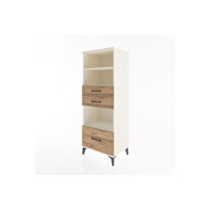 Hyperion Dolap 3 Raflı 3 Çekmeceli 60x44x163 Aytaşı-çam