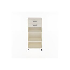 Arges Dolap 2 Raflı 2 Çekmeceli 60x30x134 Aytaşı-aytaşı