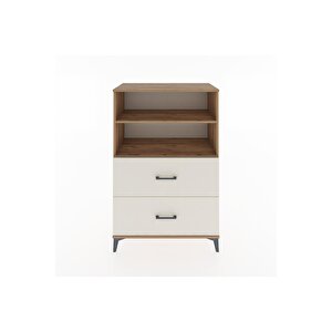 Hyperion Dolap 2 Raflı 2 Çekmeceli 88x44x134 Çam-aytaşı