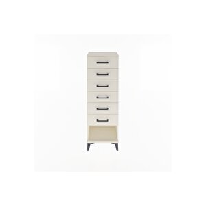 Arges Dolap 6 Çekmeceli 44x30x134 Aytaşı-aytaşı